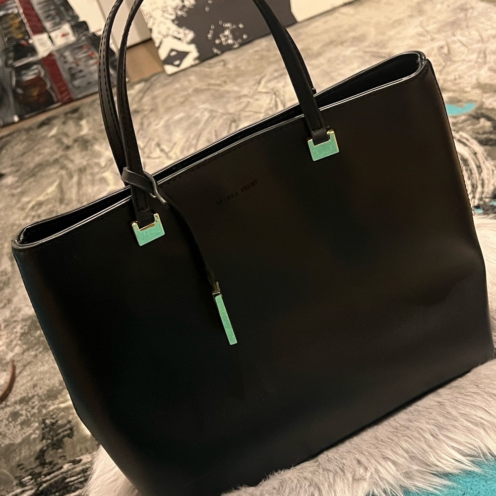 Ivanka Trump Elegant Black Tote Bag